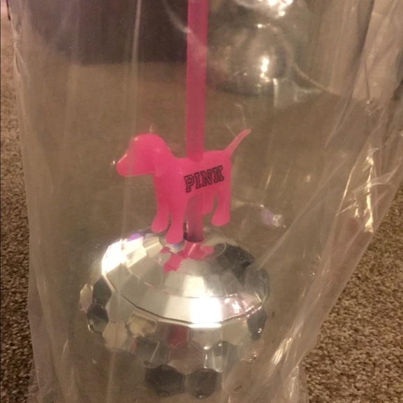 PINK Dog and Disco Ball Cup - Picture 2 of 5